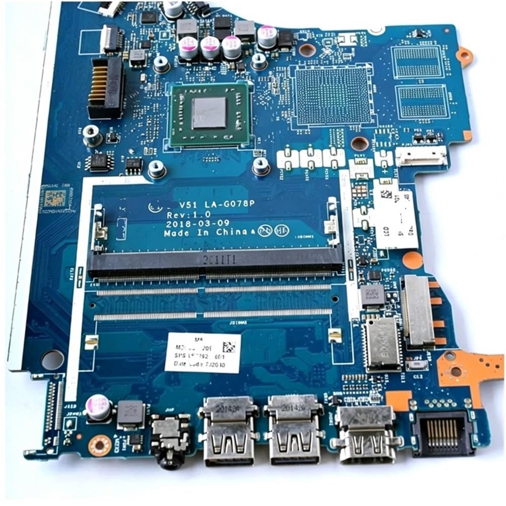 Scheda Madre Del Laptop Adatto for HP | Scheda madre for notebook CPU 15-DB 15T-DB 255 G7 E2-9000/A4-9125/A6-9225 EPV51 LA-G078P L20477-601 DDR4(A4-9125 CPU)
