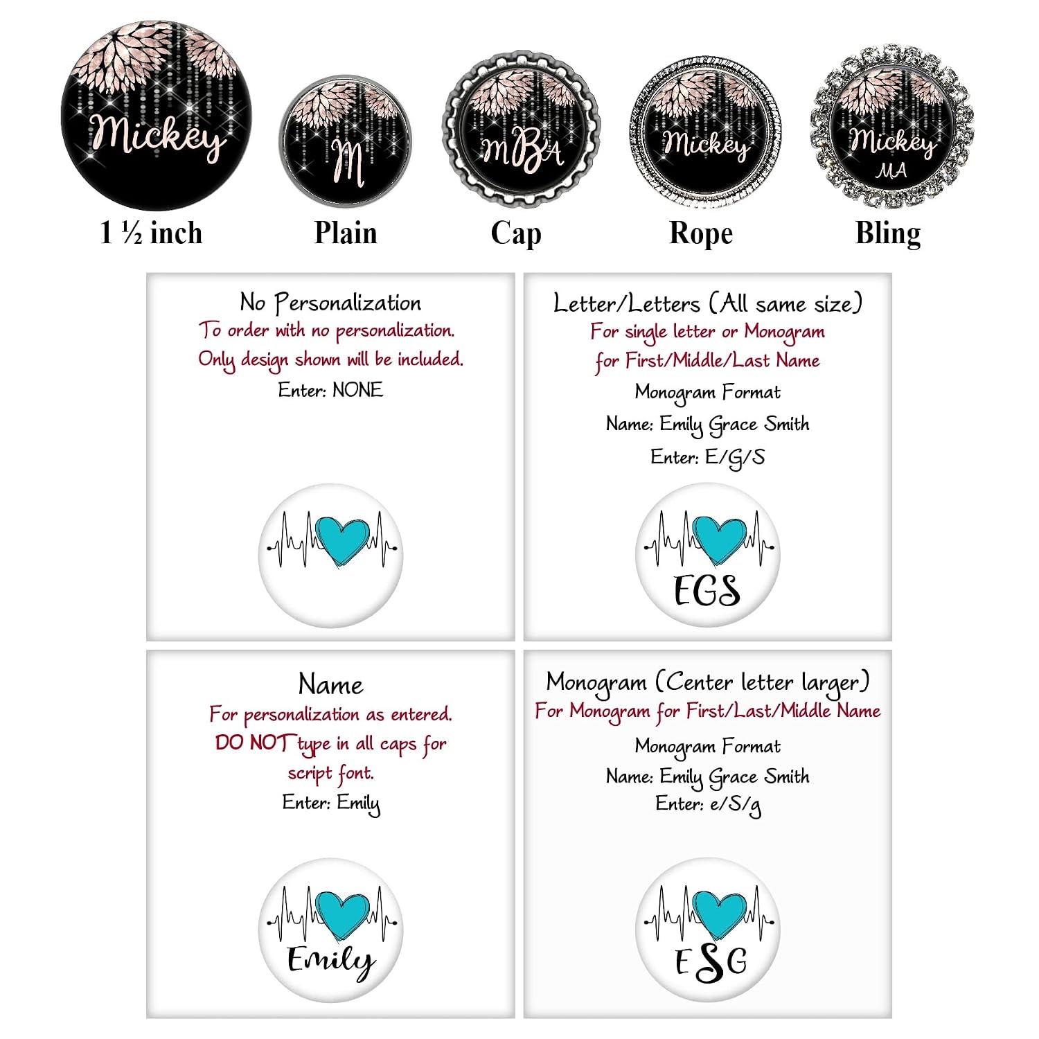 Personalized Adjustable Stethoscope Name Tag | Customized Id Gift for Nurse/Doctor | Fits All Stethoscopes