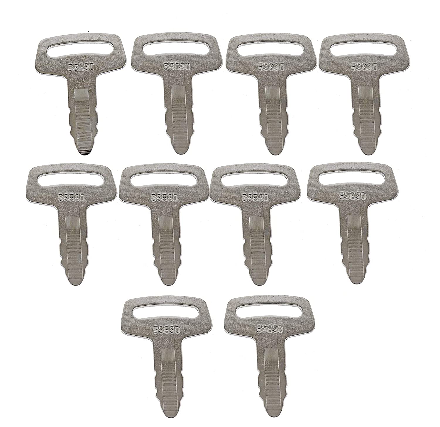 Amazon.com: JEENDA (10) Ignition Key RC101-53630 for Kubota