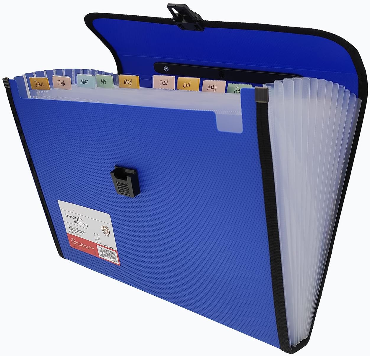 Buy Expanding File Folder with Labels, 13 Pocket Accordion File Folder