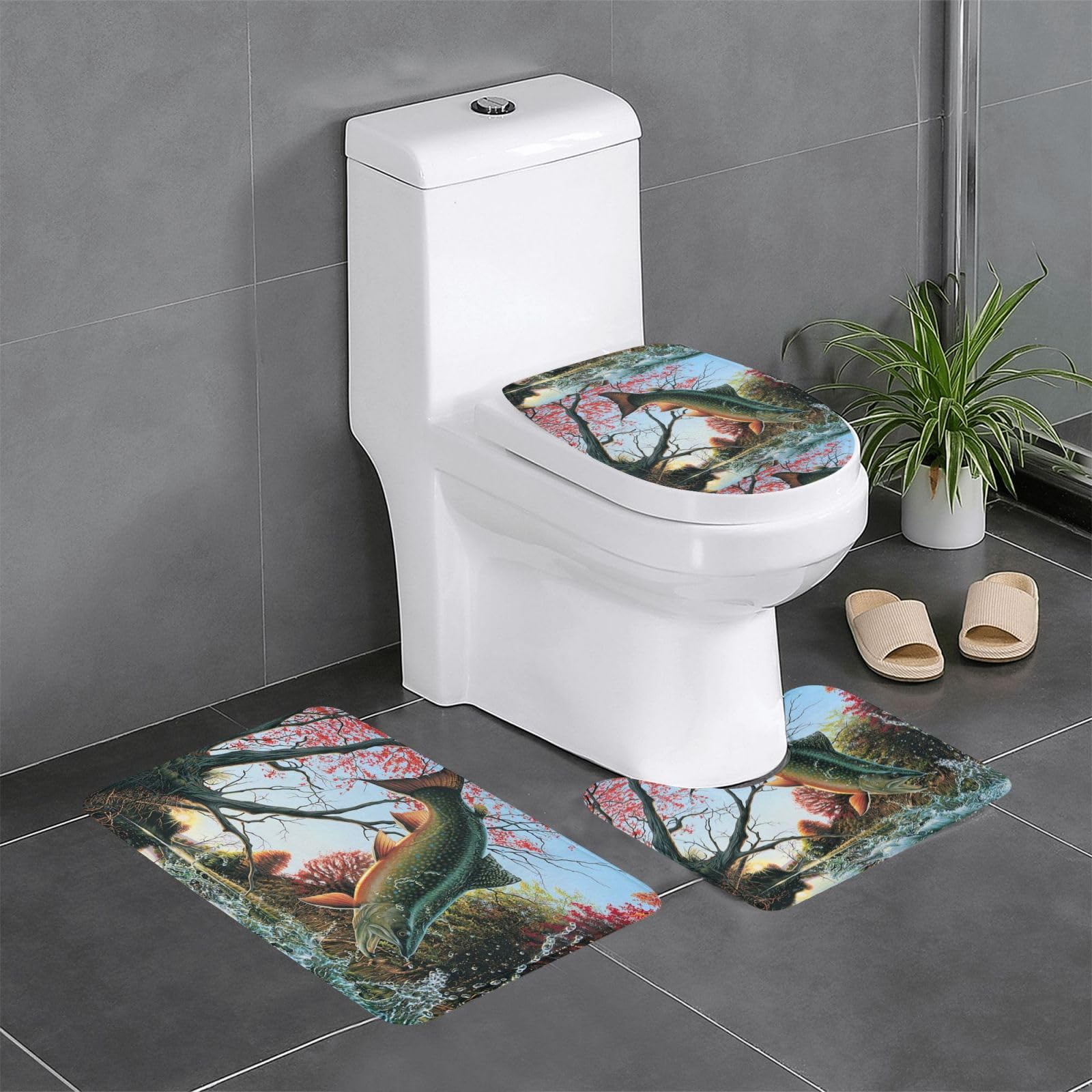 Tapis de sol antidérapants flanelle carthame pour éviter les sols glissants