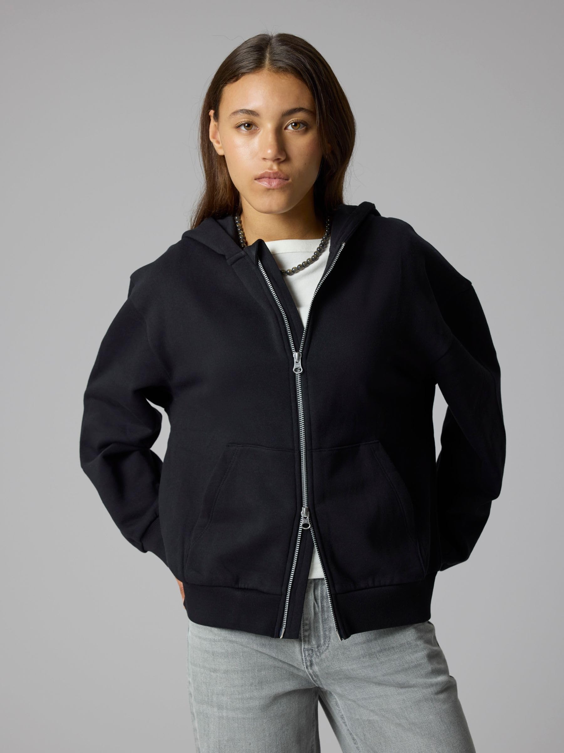 Nlnnevo LS L Sweat Cardigan Noos