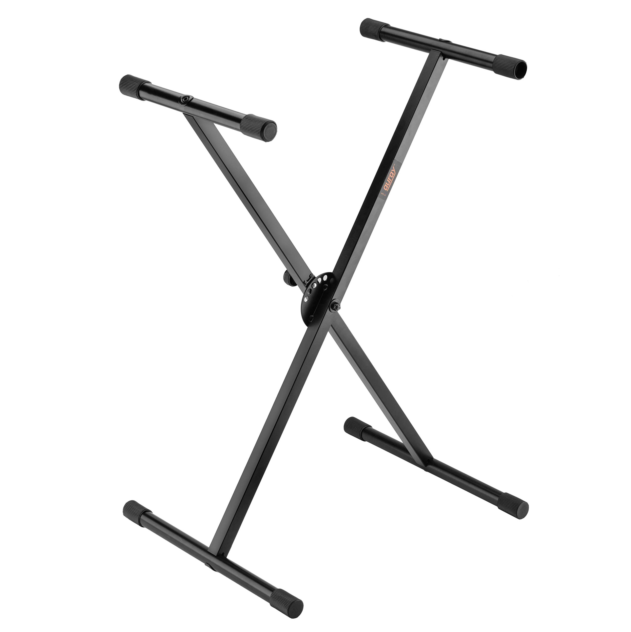 auray kspl-1x single-x keyboard stand with pull lock