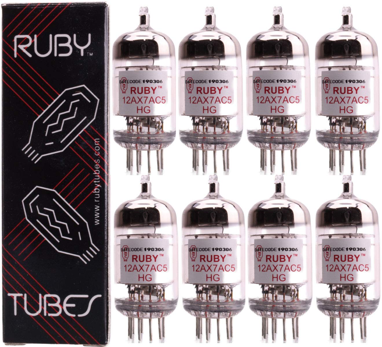 RUBY他 12AX7 真空管 10本セット
