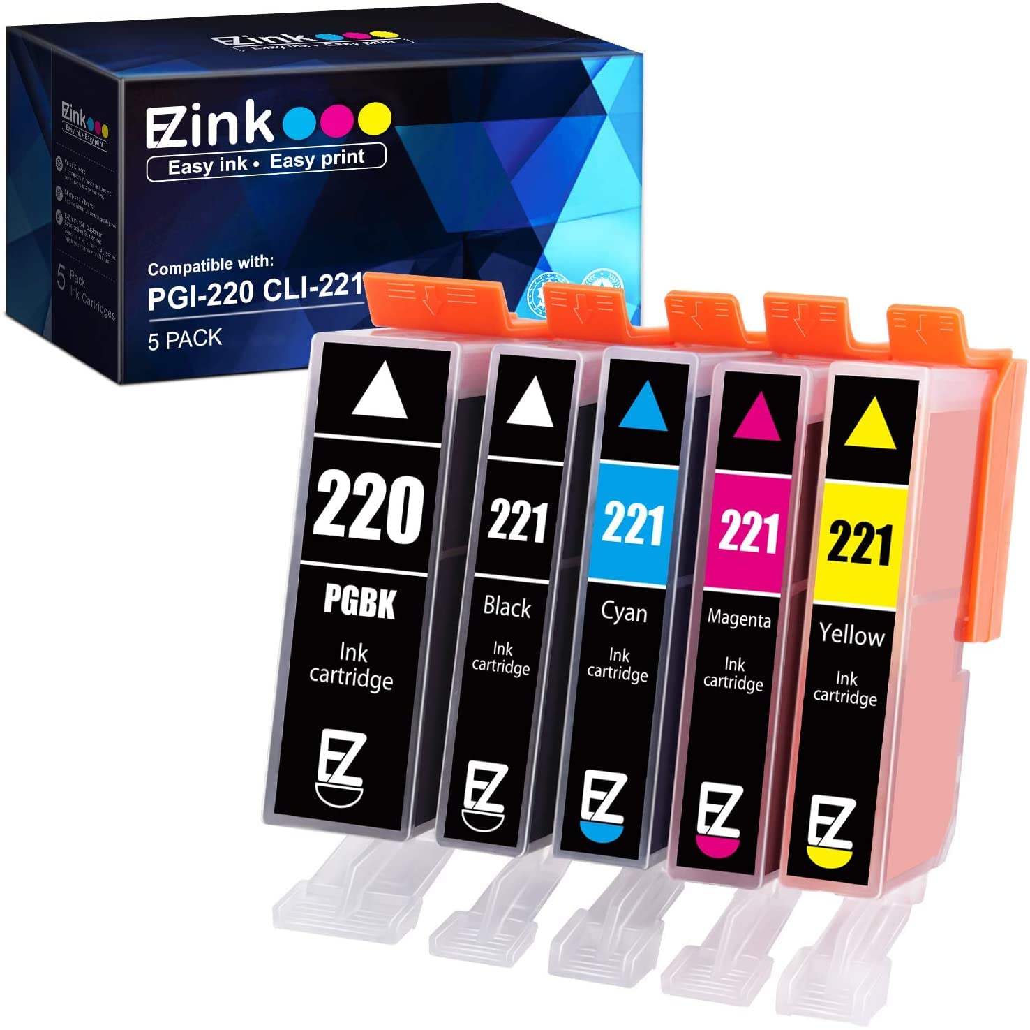 Amazon.co.jp: E-Z Ink (TM) 互換インクカートリッジ Canon PGI-220
