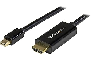 6ft Mini DisplayPort to HDMI Cable - Experience High-Definition Visual Clarity