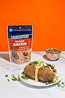 Vista 4 de Crunchsters Beyond - Bocadillo de proteína de tocino, 4 onzas