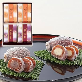 Amazon.co.jp: 粋甘粛詰合せ 白あん2個 赤あん2個 すいかん