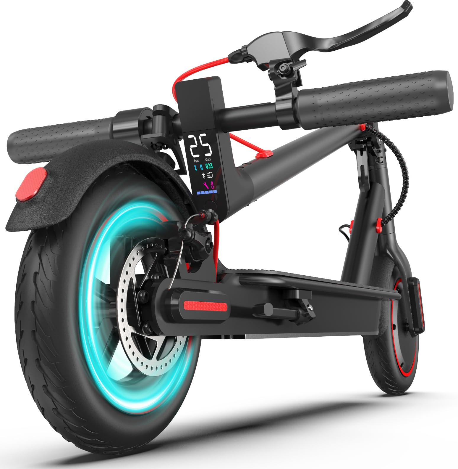 Electric Scooter for Adults Up to 18 19Mph 21 23Miles Built in Side Turn Light Folding E-Scooter with