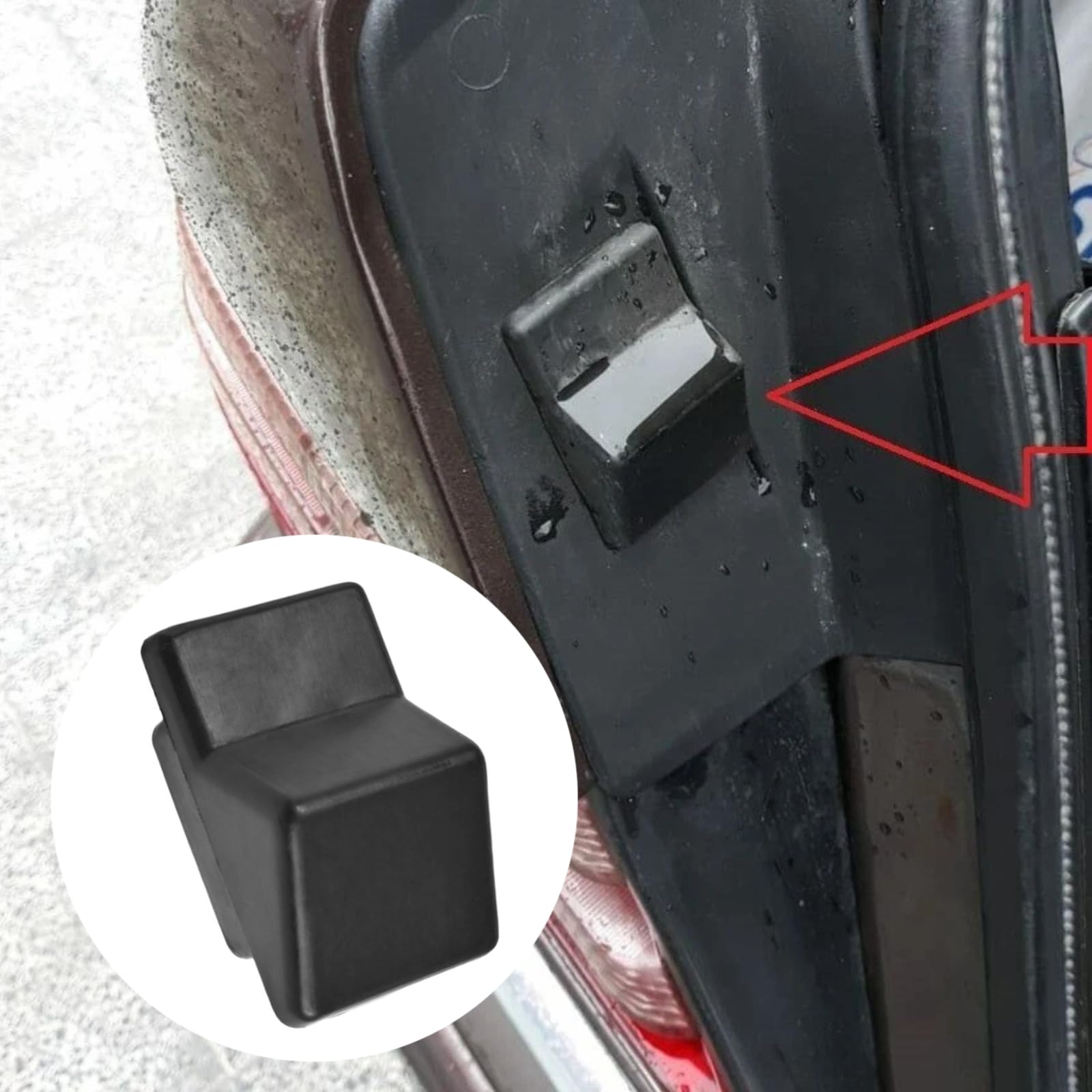 Twowinds Odbój gumowy bagażnika 1247580044 Kompatybilny z Mercedes W124