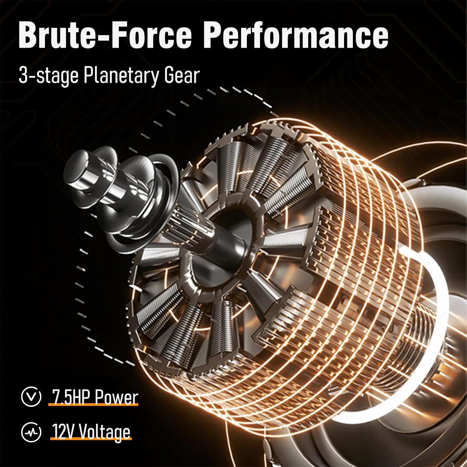 12V Electric Winch,20000LBS Load Capacity Trailer Winches with Synthetic Rope Towing Winches for Jeep Truck SUV,with Wired Handle and Wireless Remote