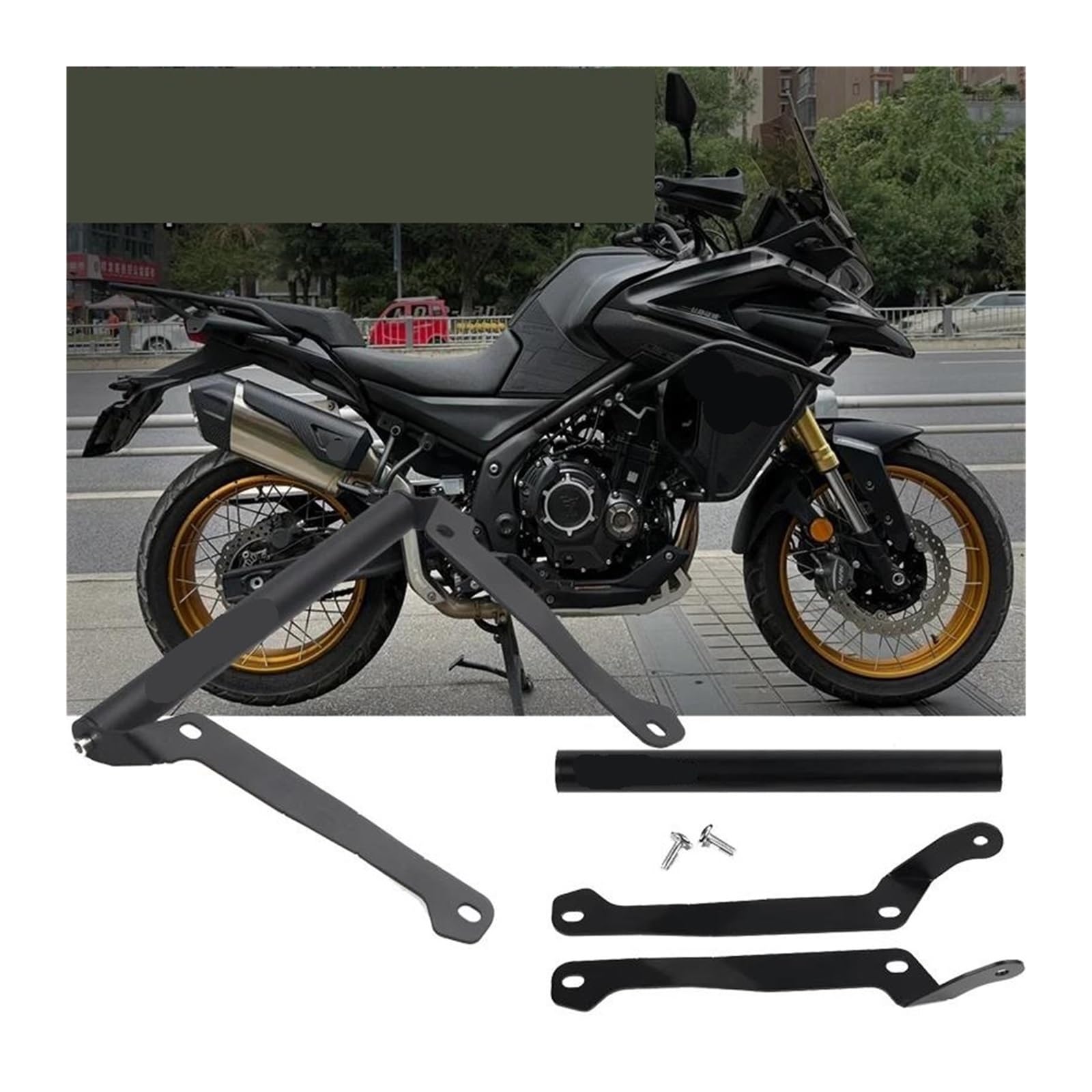 Navigation Mount Replacement Per VOGE Per DS Per DSX 525 625 X Moto Nuovo Telefono Mobile Staffa Di Navigazione Palo Anteriore GPS Parabrezza Montaggio