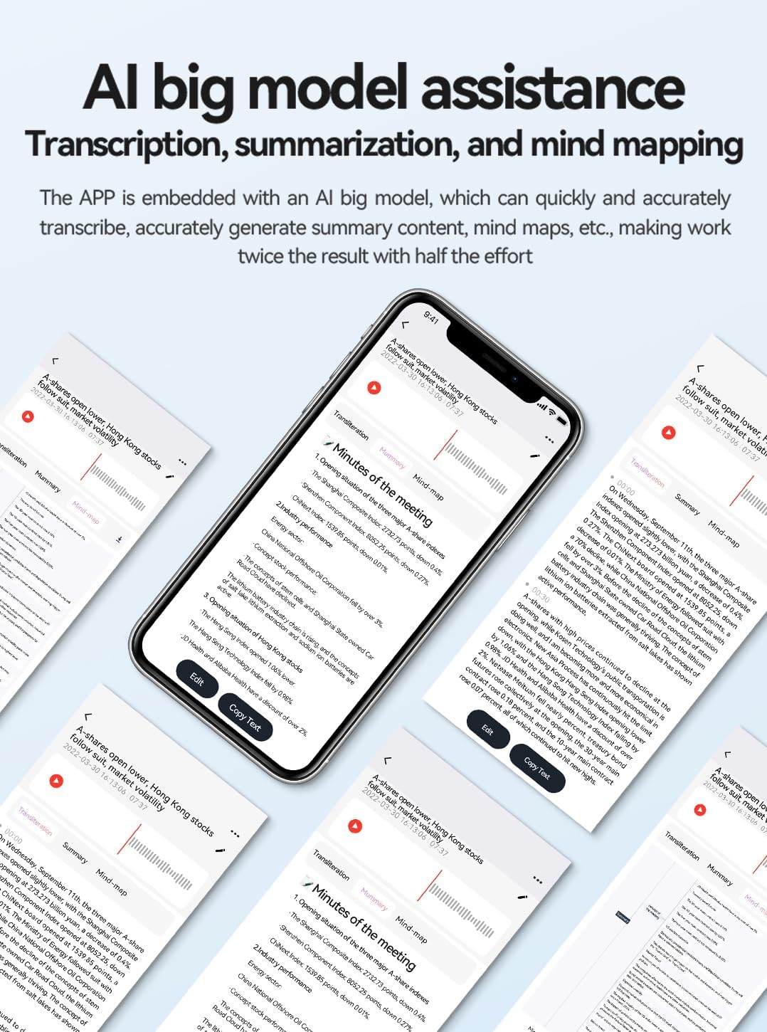 AI Voice Recorder, Audio Recording Device with App Control,AI Transcribe & Summarize Support 144 Languages, 64GB Memory,Voice Recorder for Lectures, Meetings,Interviews.