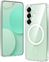 Vista 378 de FNTCASE Funda para iPhone 15 Plus: Fundas magnéticas transparentes para teléfono con protector de pantalla compatible con Magsafe Slim Anti