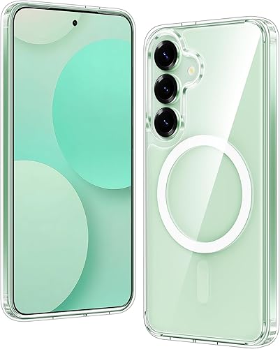 Miniatura 367 de FNTCASE para iPhone 15 Funda Transparente: Fundas para iPhone 14/13 Compatibles con Magsafe, Funda Anti-Amarilleo, Grado Militar de Protección