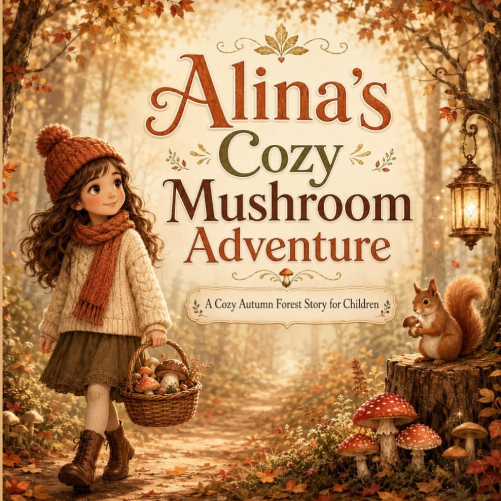 Alina’s Cozy Mushroom Adventure: A Cozy Autumn Forest Story for Children