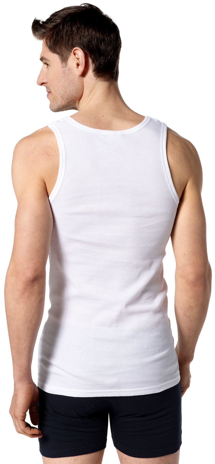 TOM TAILOR Tanktop 2er Pack Maillot De Corps Homme (Lot de 2)