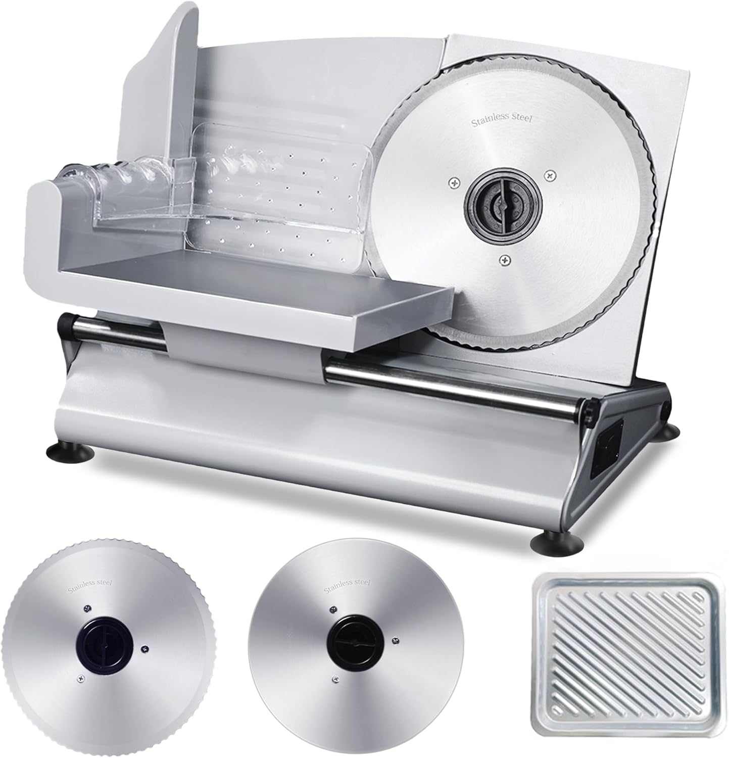 Amazon.com: Electric Meat Slicer, 200w Professional Deli Meat Slicer ...