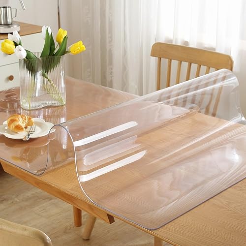 OstepDecor - Cubierta transparente personalizable para mesa, alfombrilla protectora para escritorio OstepDecor - Cubierta transparente personalizable para mesa, alfombrilla protectora para escritorio