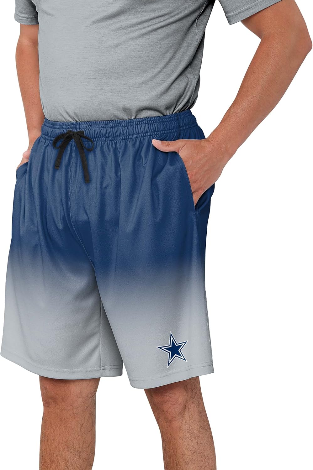 FOCO NFL Mens NFL Team Logo Game Ready Gradient Training Shorts