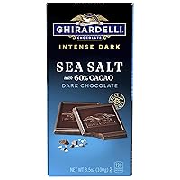 Vista 31 de GHIRARDELLI Barra de chocolate negro intenso, 72% cacao, regalos de chocolate para el día de San Valentín, barra de 3.5 onzas