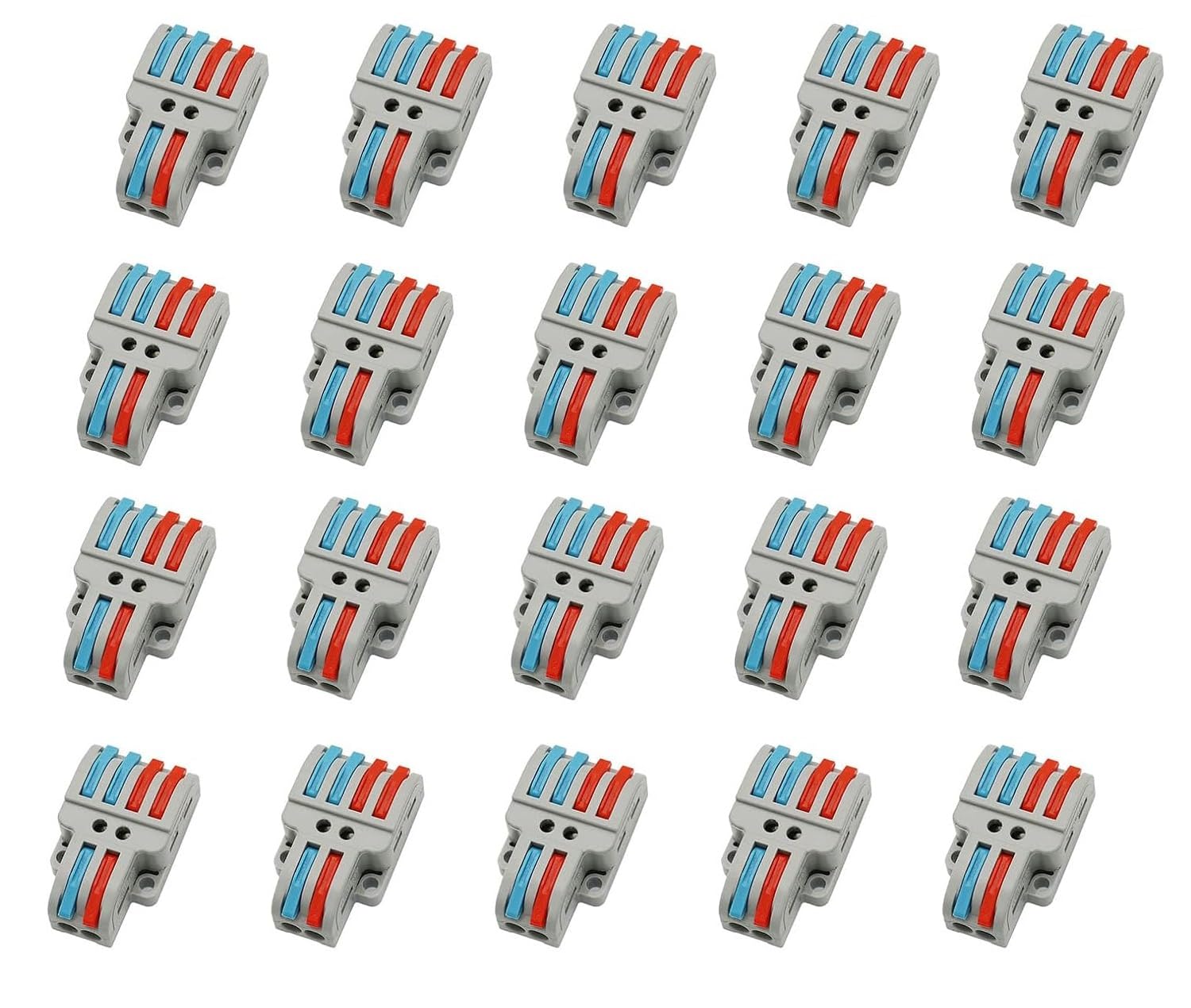 ZIVIK 3 in 3 Out Wire Connectors - Fast Wiring -14