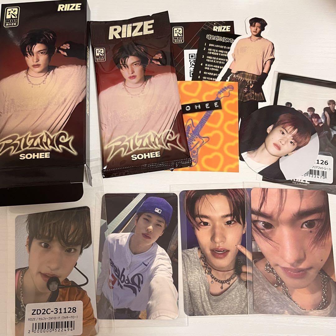 RIIZE ライズ MD フーディー A ver. トレカセット ソヒ RIIZE ライズ トレカ ソヒの通販 by ん's shop｜ラクマ