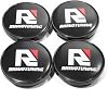 RhinoTuning 4 PCS 61 mm Private Brand Stickers Wheel Center Caps Compatible With Legacy Tribeca XV Crosstrek Outback Forester A3 A4 A5 A6 A8 FR-S, OD: 2.40