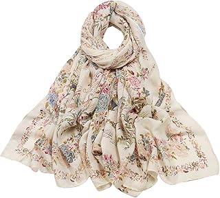 Hannea Women’s Lightweight Cotton Linen Scarf Shawl