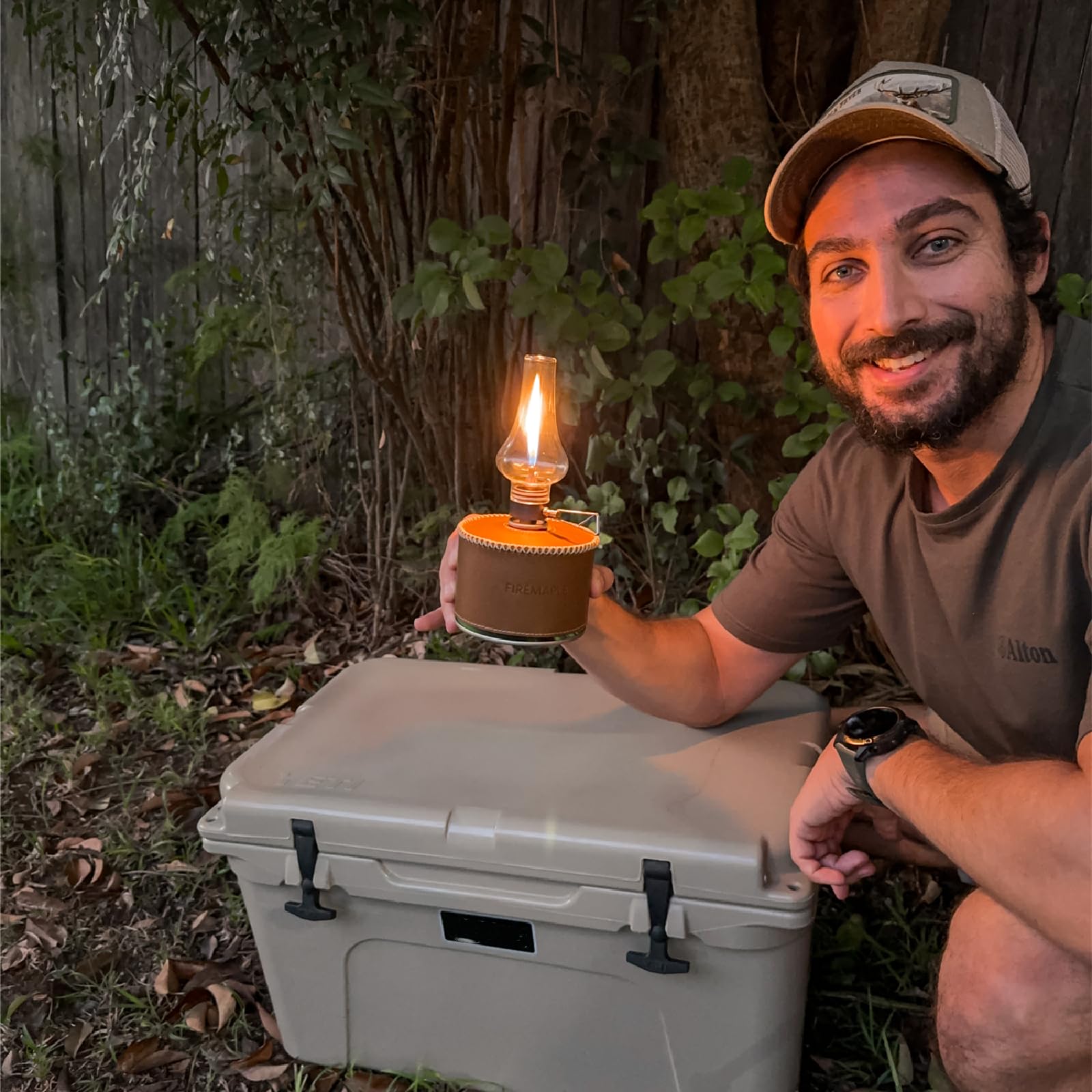 Fire-Maple Tulip Lanterne de Camping au Gaz en Verre Acier et Aluminium Compatible avec Cartouche de Gaz Propane ou Isobutane Sans Manchon Lumière d’Ambiance pour Camping ou Urgence