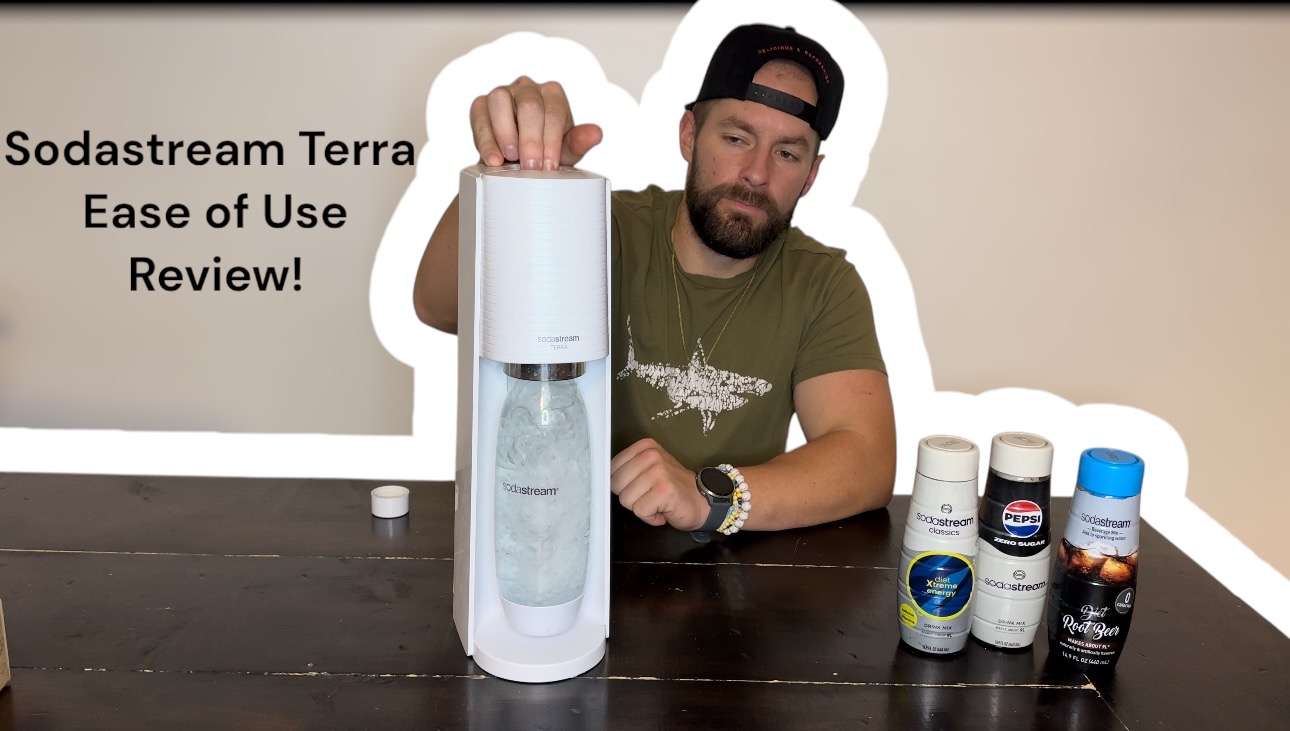 sodastream TERRA ホワイト 未使用 SodaStream Terra White Soda Machine and Sparkling Water Maker Kit