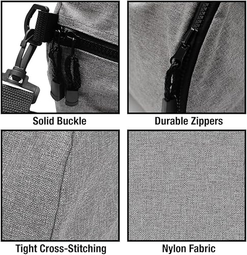 Miniatura 5 de Bob Jones University Primary Logo Lightweight Duffel Bag for Sports and Gym Packable for Travel