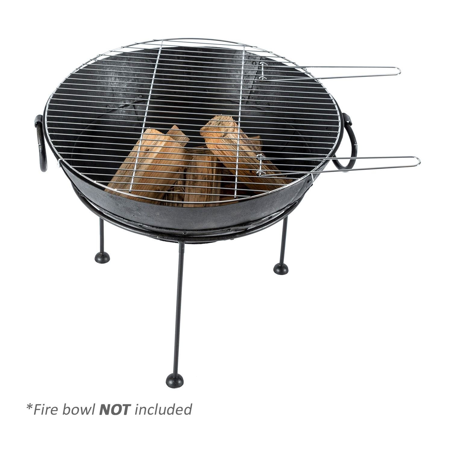HOMESCAPES - Barbecue grill 60 cm in diameter - 5