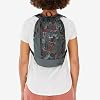 QUECHUA Small Mountain Hiking Tourism Small Sports Backpack 10L Dark Green with Nature Detailing Brown Grey and Orange (Arpenaz NH100)