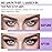 B&Q Lash Clusters 280PCS Natural Eyelash Clusters 50D D 13mm Individual Lash Wispy Eyelash Extension with Soft Thin Band Classic Look Pestaas Postizas Comfortable DIY at Home(50D-D-13)