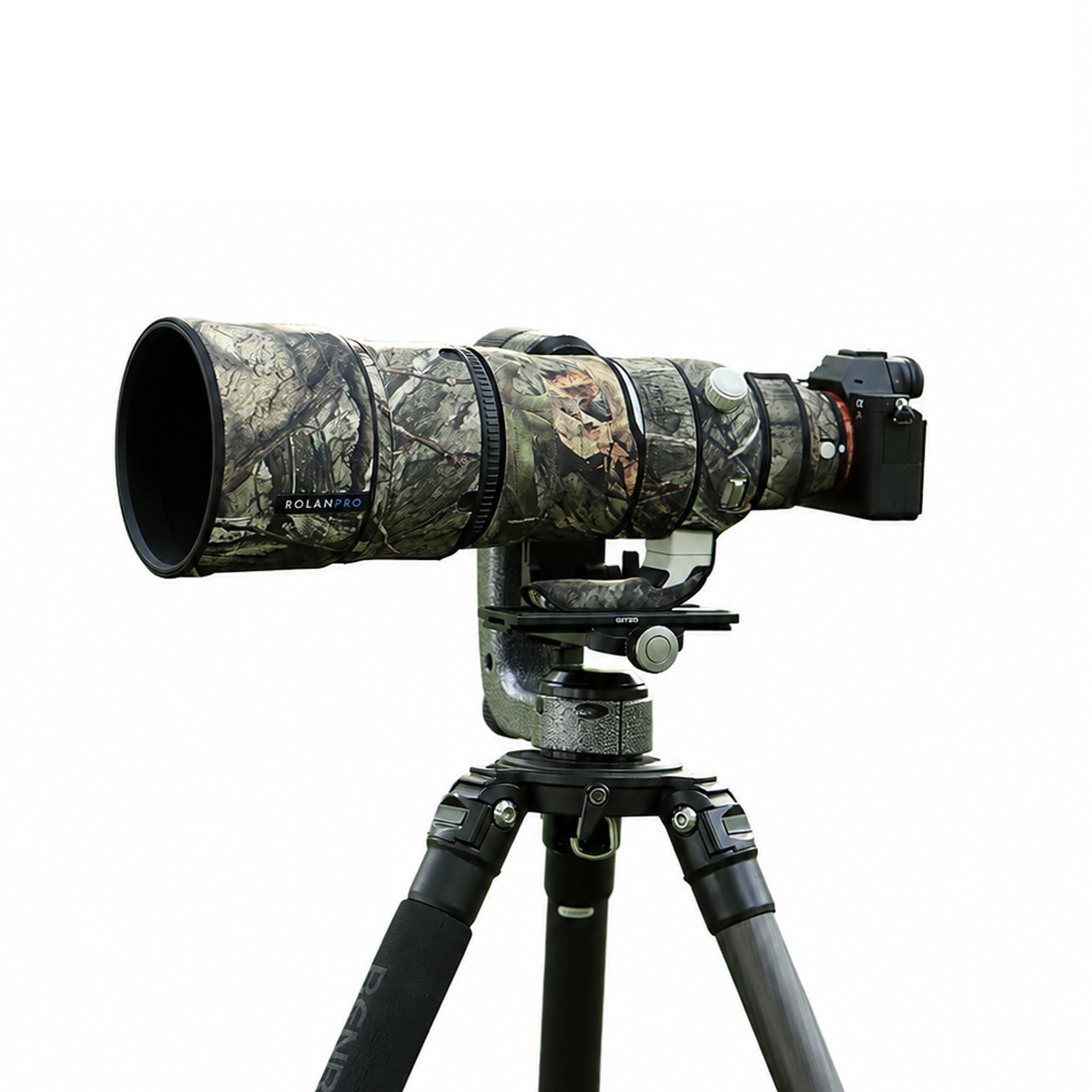Rolanpro Objektivschutz für Sony FE 100–400 mm F4.5 GM OS (SEL100400MC), wasserdichte Camouflage-Regenmantel, Objektivschutzhülle für Wildtierfotografie, Vogelbeobachtung und Outdoor-Shooting # 31