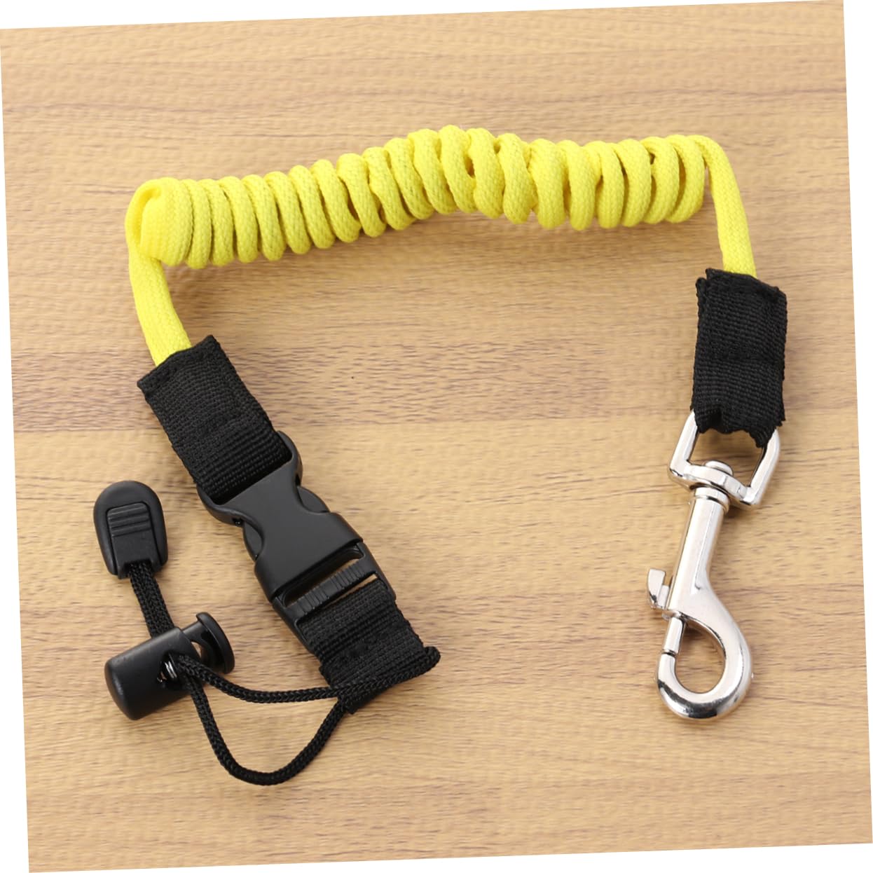 BESPORTBLE Elastic Paddle Rope Kayak Leash Plastic Buckle for Easy Attachment 155cm