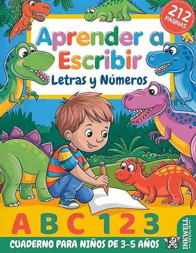 Libro en Español para Niños de 3-5 años: Cuaderno para Aprender a ...