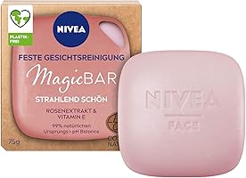 NIVEA MagicBar Feste Gesichtsreinigung Strahlend Schön (75g), Gesichtsreiniger für strahlende Haut, zertifizierte...