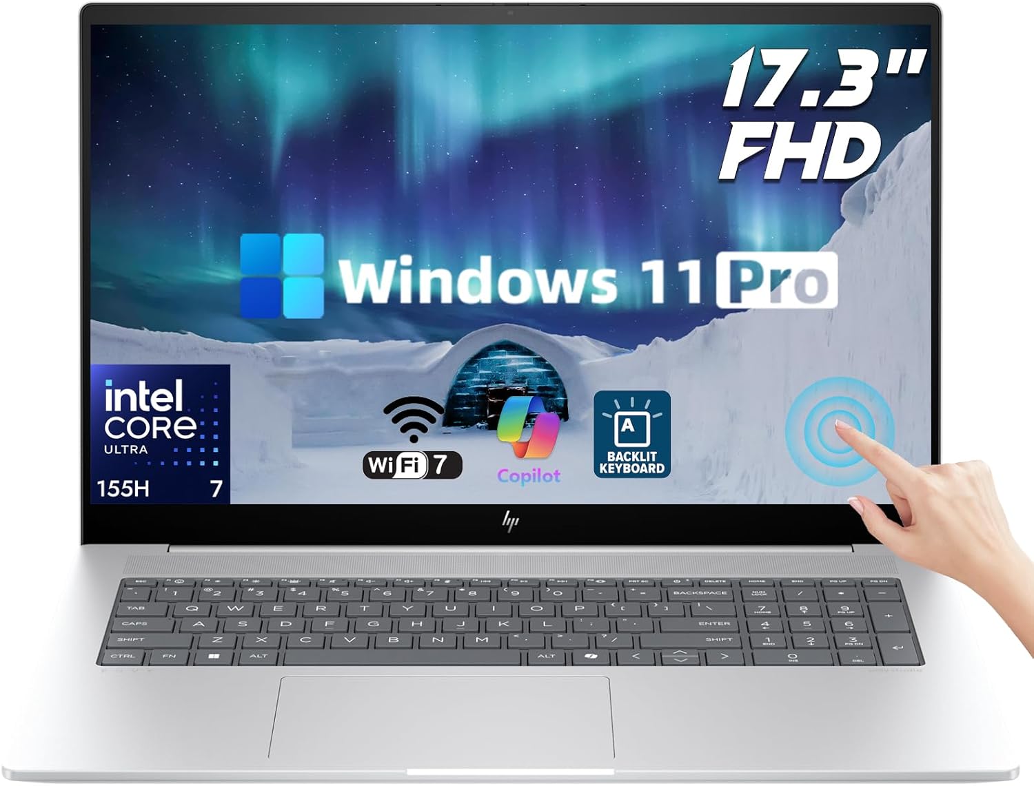 HP Envy 17.3-inch Business Laptop – Intel Ultra 7 155H(Up to 4.8GHz) – Wi-Fi 7 -…