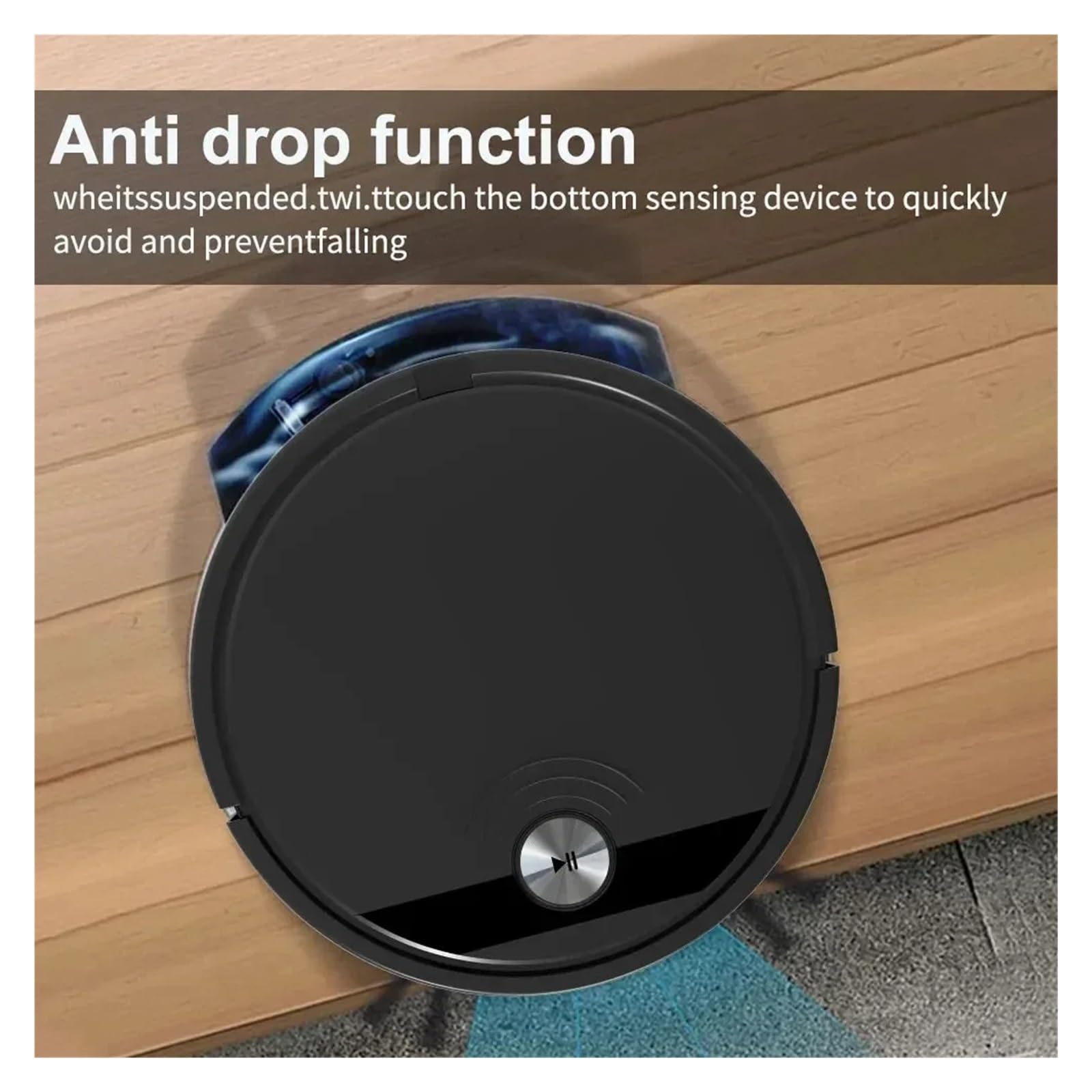 do sierści zwierząt, twardych podłóg, dywanów 2800PA 3-in-1 RS800 With Remote Control&APP Super Quiet Smart Robot Vacuum Cleaner Wet&dry Mopping Floor Home Appliance(Burgundy)