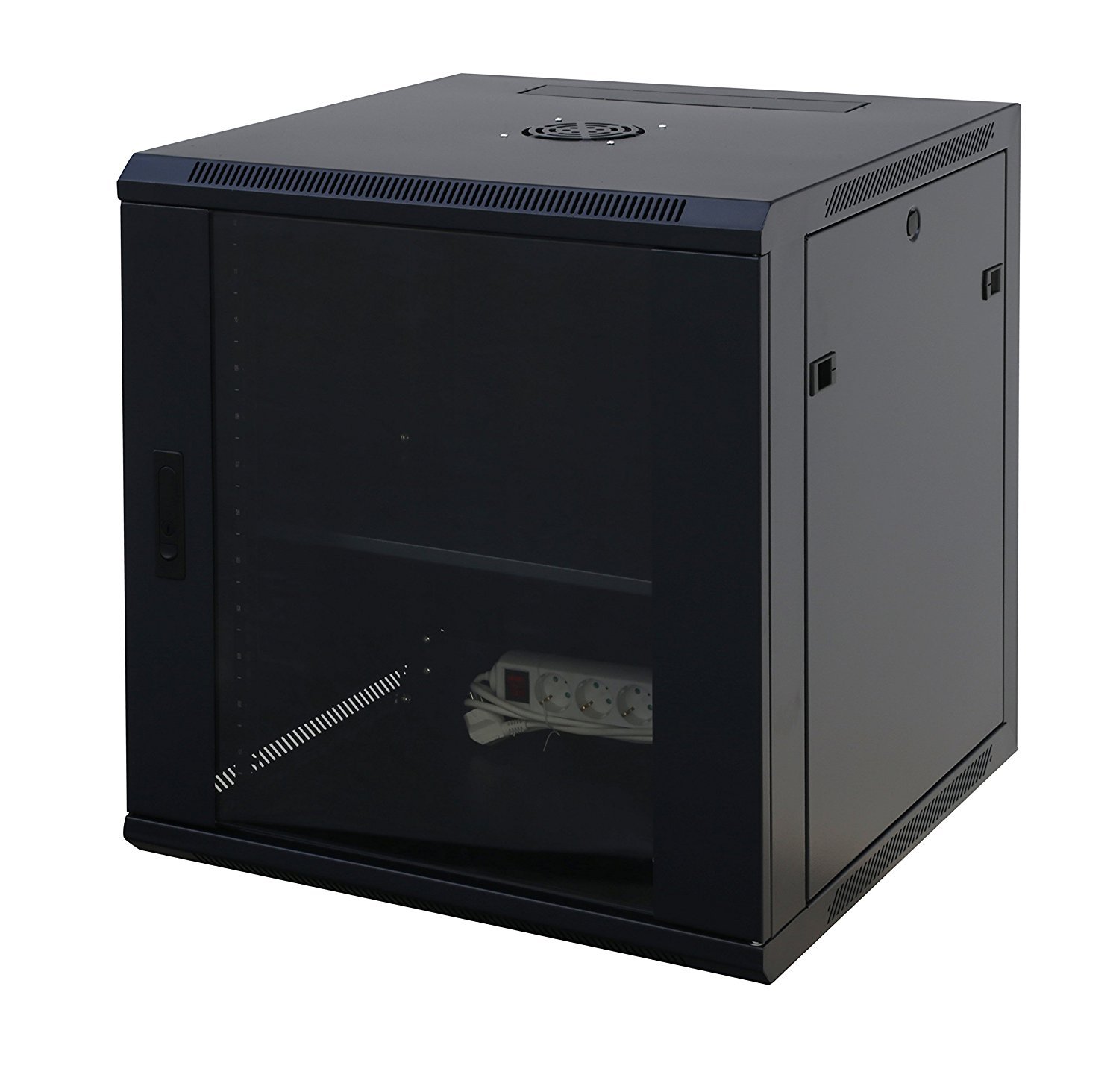 'prystel 12uf6 – Armadietto da parete, 19, fondo 600, colore: nero