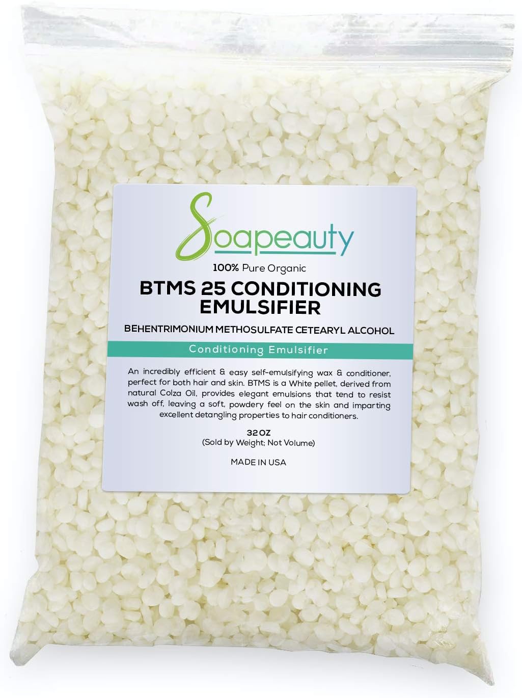 BTMS 25 Conditioning Emulsifier Behentrimonium Methosulfate