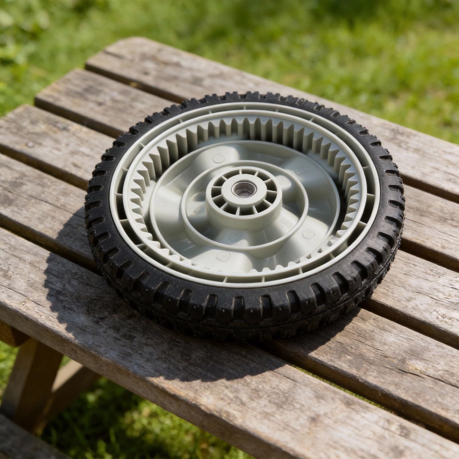 Rueda de repuesto para cortacésped, rueda de repuesto de 8 pulgadas para Craftsman, rueda 634-0190A para modelos Yard-Man, rueda de cortacésped para montar y cortacésped de empuje