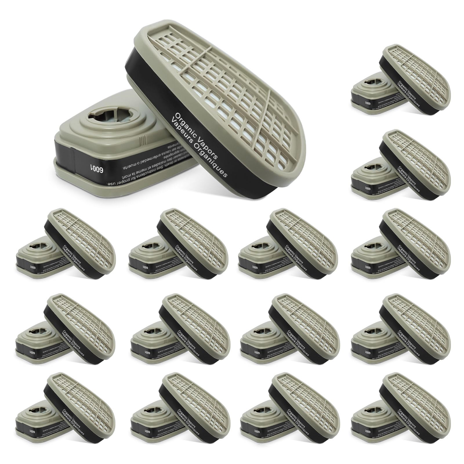 6001 Respirator Filter Cartridges 6001 Organic Vapor