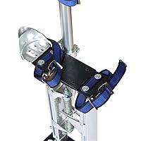 Vista 6 de waltyotur 15-23 pulgadas Drywall Stilts Grade Ajustable Auminum Tool Stilt para pintar o limpiar - Plata