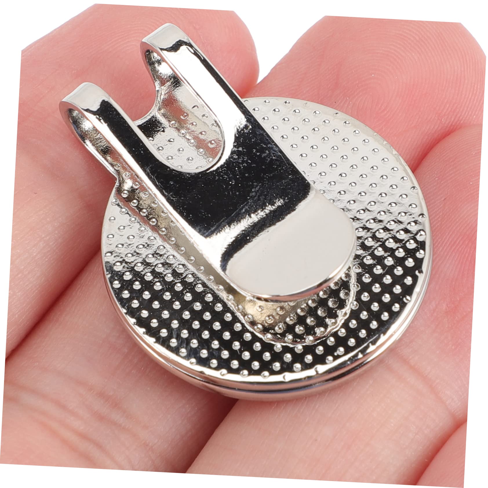 UPKOCH Golf Cap Clip Marker Ballmarker für Golfer Golf Zubehör mit Magnetdesign Hut oder Gürtelclip Golfgeschenke und Dekoration
