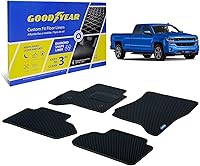 Vista 17 de Goodyear Alfombrillas de coche para todo tipo de clima, ajuste personalizado para Jeep Cherokee 2019-2023, juego de 5 piezas, forros de piso