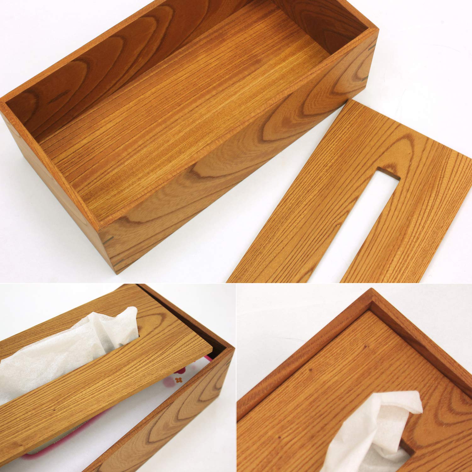 ウォールナット　ティッシュボックス　無垢 希少部位使用！ ウォールナット 無垢材 木製 ティッシュボックス