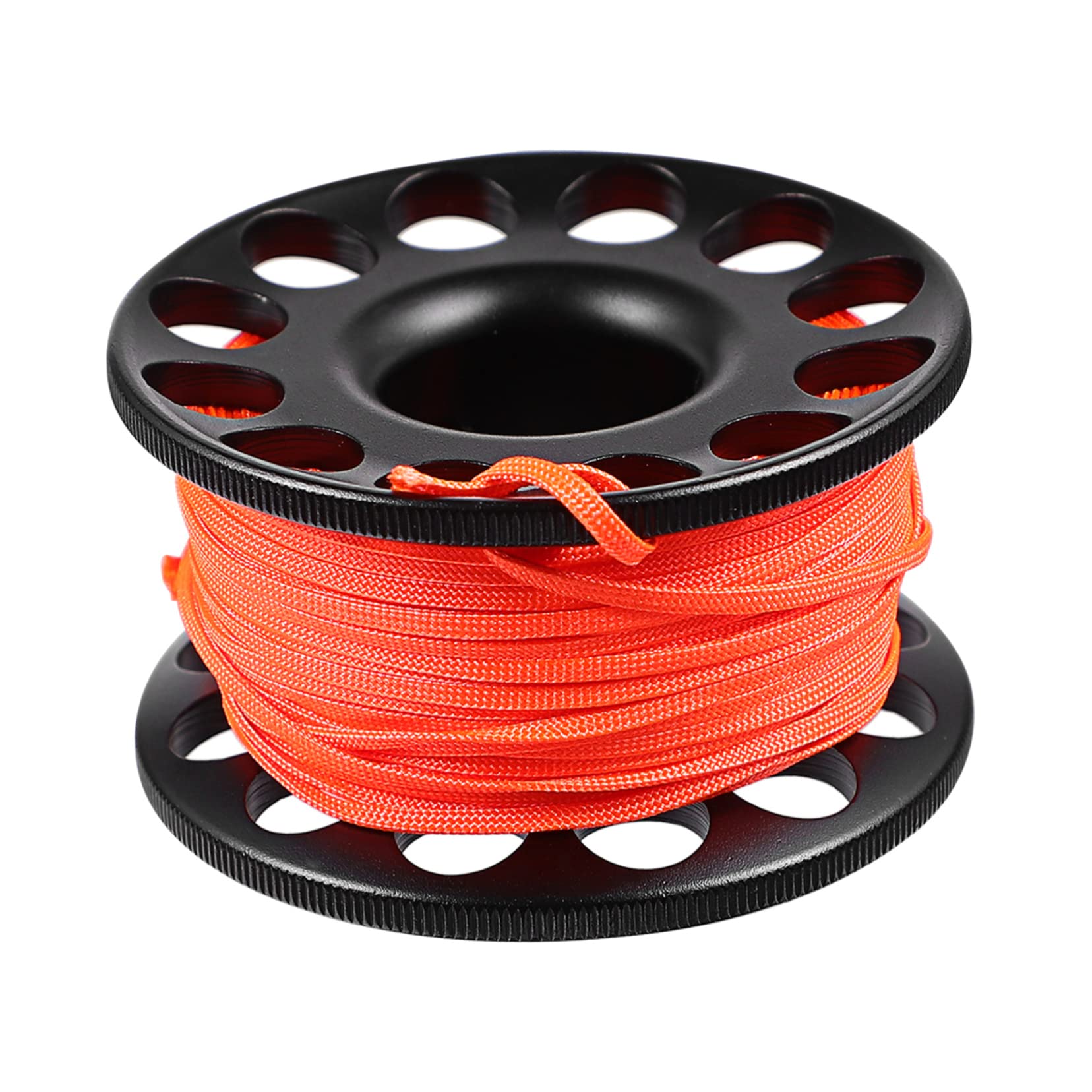 Happyyami Cave Diving Gear Lightweight Diving Finger Reel Guide Line Spool Anti-Winder for Snorkel Set